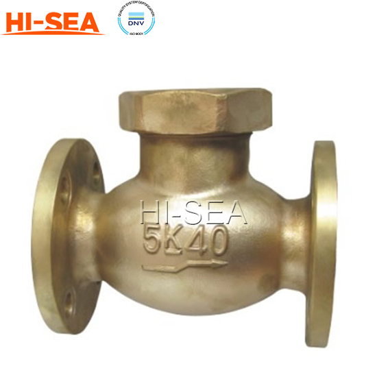 JIS F7415 Marine Bronze Check Valve